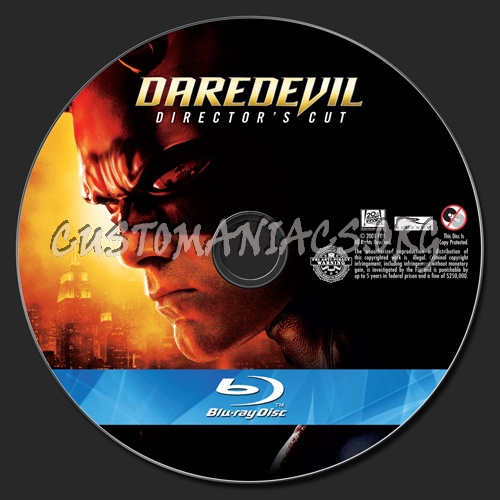 Daredevil blu-ray label
