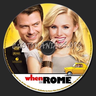 When in Rome dvd label