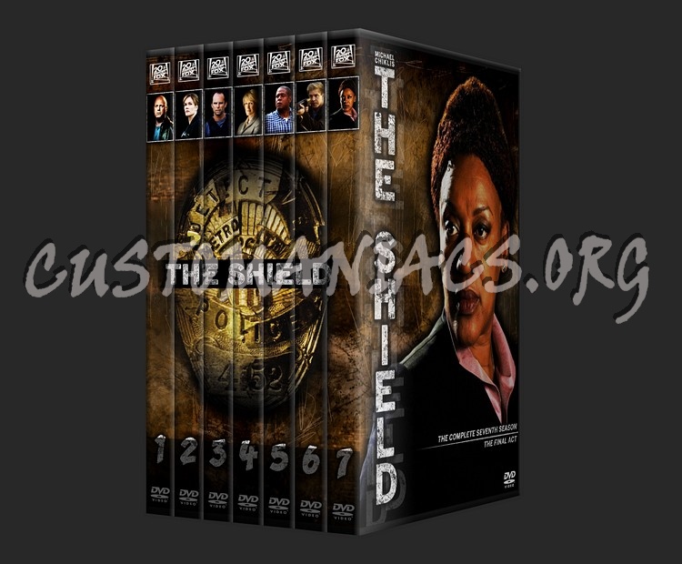 The Shield - The Complete Collection dvd cover