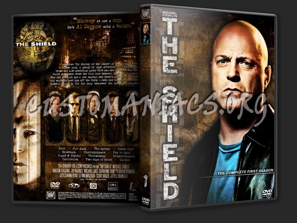 The Shield - The Complete Collection dvd cover