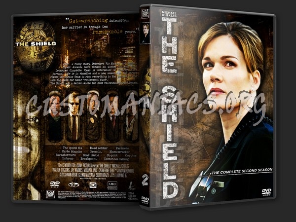 The Shield - The Complete Collection dvd cover