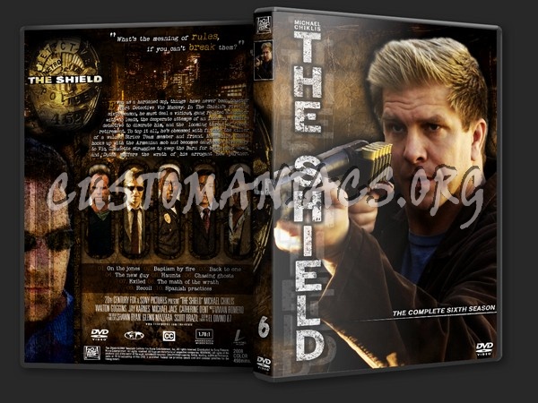 The Shield - The Complete Collection dvd cover
