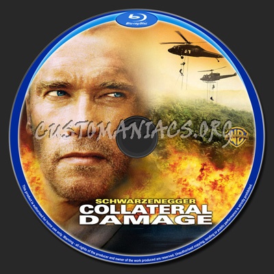 Collateral Damage blu-ray label