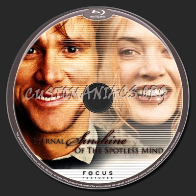 Eternal Sunshine of the Spotless Mind blu-ray label