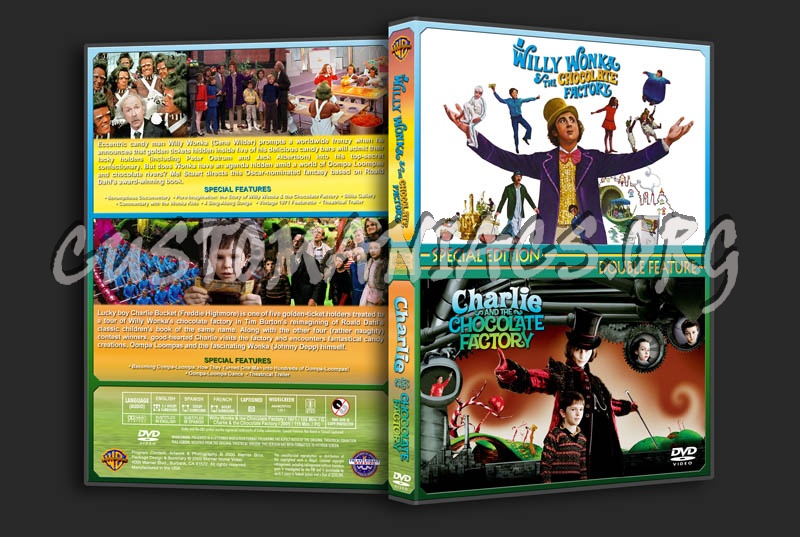 The Chocolate Factory Collection dvd cover