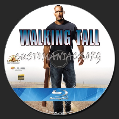 Walking Tall blu-ray label