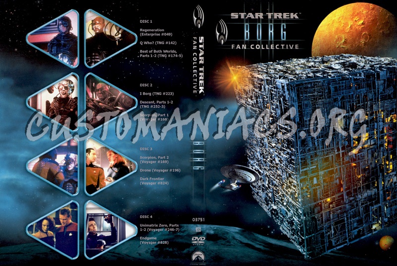 Star Trek Borg Collective dvd cover