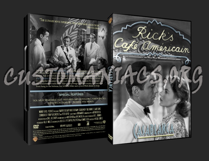 Casablanca dvd cover