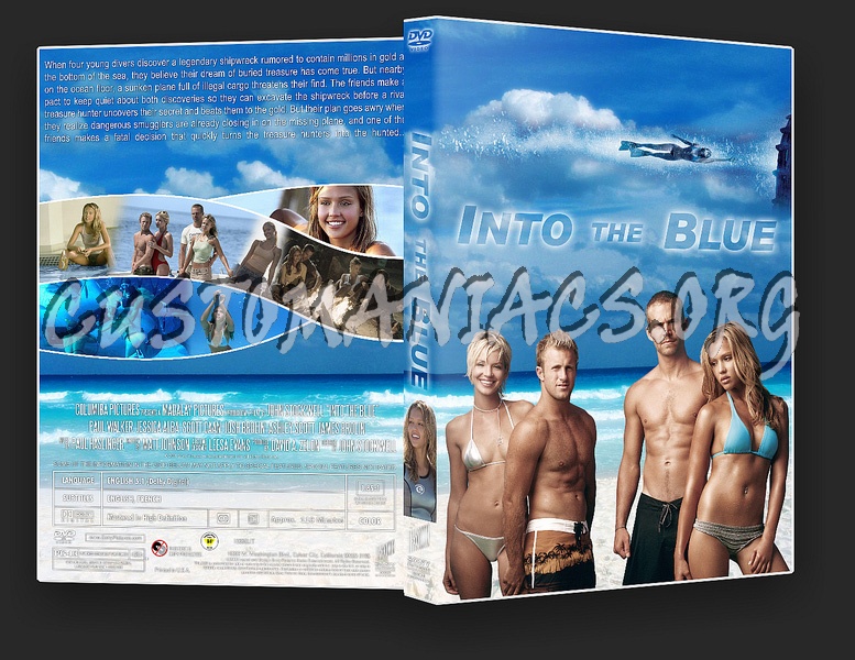 Into The Blue dvd cover