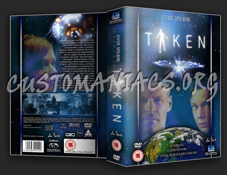 Taken dvd cover