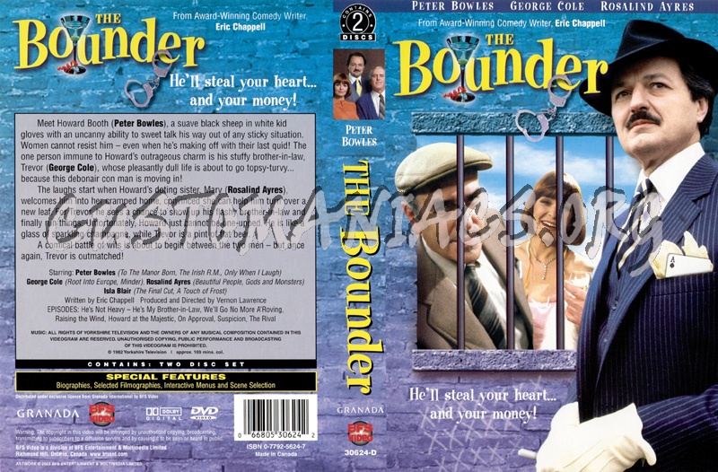 Bounder Series 1 Double dvd cover