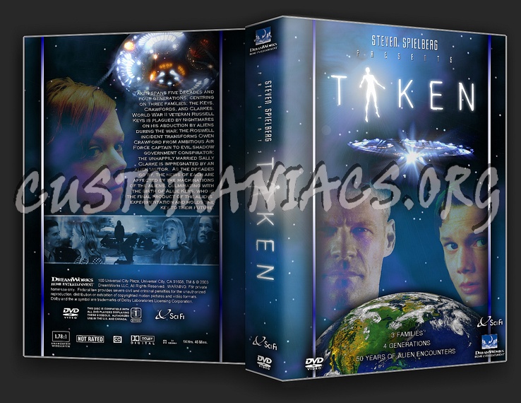 Taken dvd cover