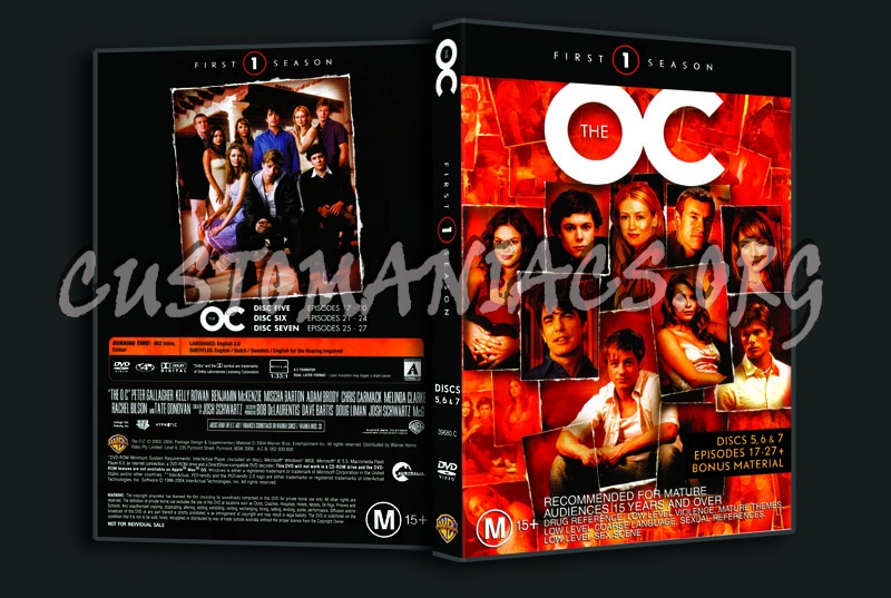 The O.C. Season 1 dvd cover