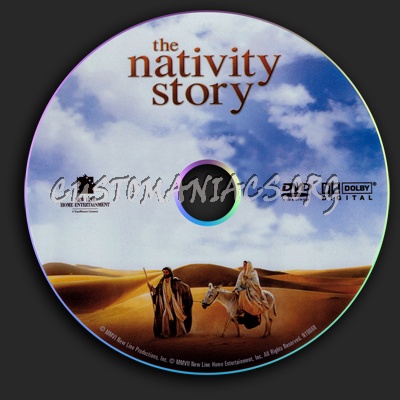 The Nativity Story dvd label