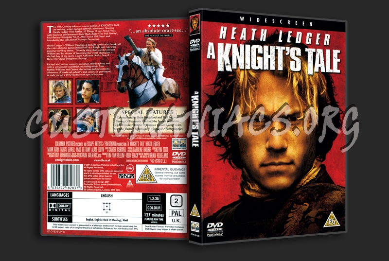 A Knight's Tale dvd cover