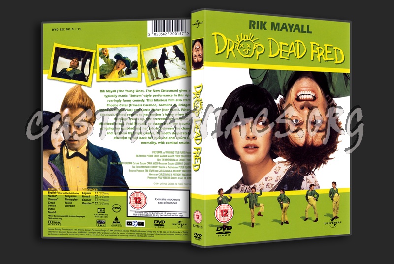 Drop Dead Fred dvd cover