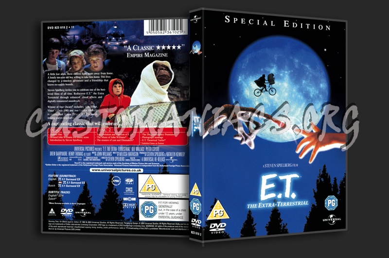 E.T. The Extra-Terrestrial ( ETET ) dvd cover