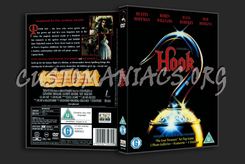 Hook dvd cover
