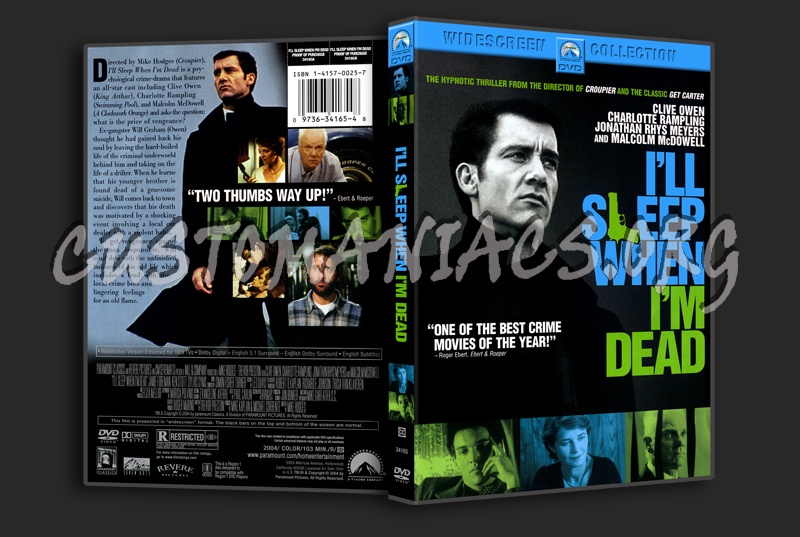 I'll Sleep when im Dead dvd cover