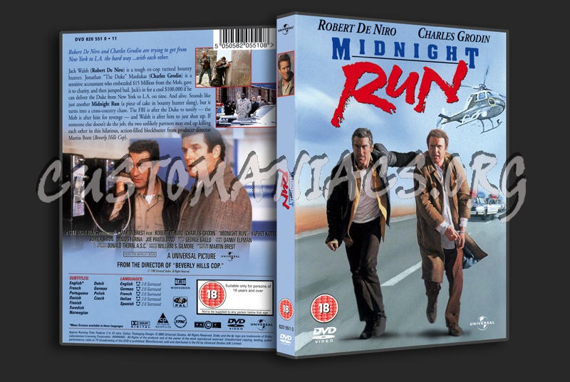 Midnight Run dvd cover