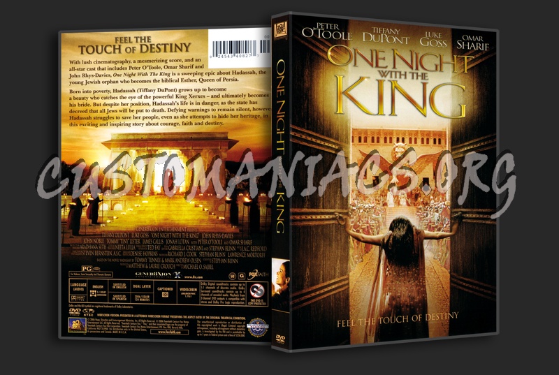 One Night With The King dvd cover