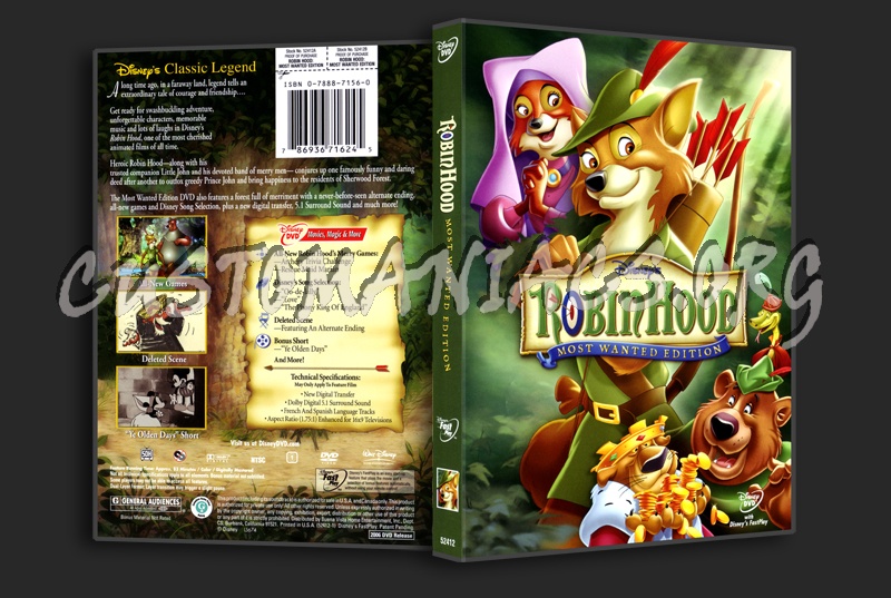 Robin Hood dvd cover