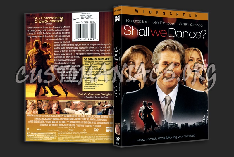 Shall we Dance? dvd cover