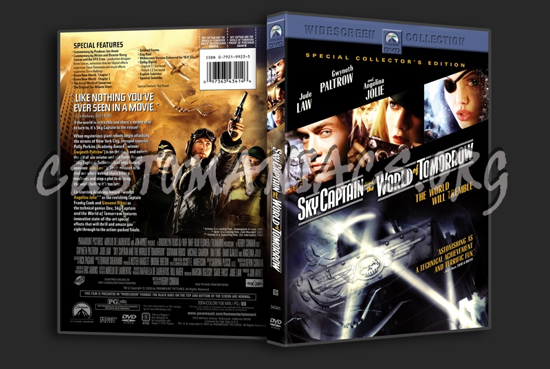 Sky Captain and the World of Tomorrow dvd cover