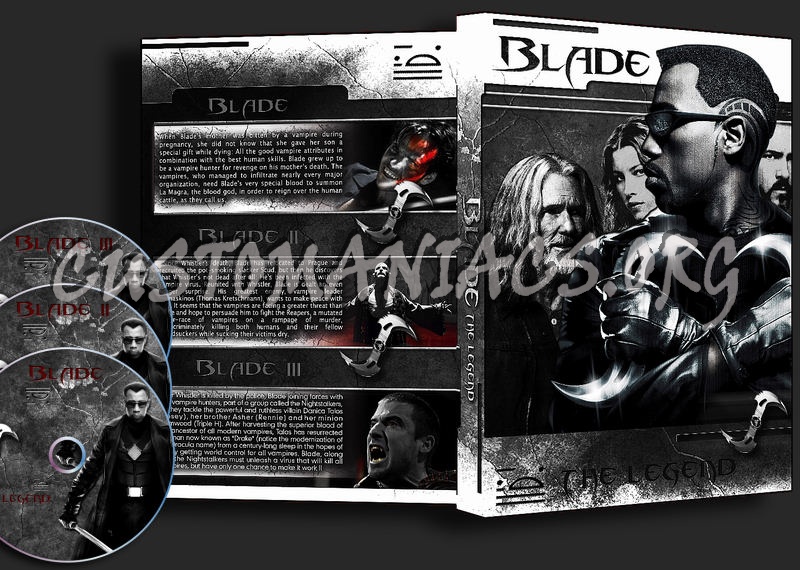 Blade Trilogy dvd cover