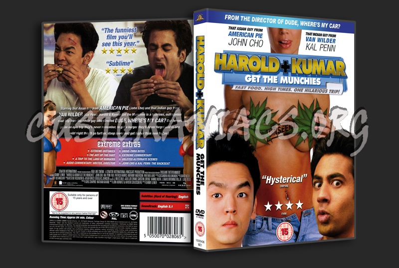 Harold and Kumar Get the Munchies dvd cover