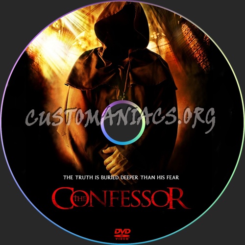 The Confessor dvd label