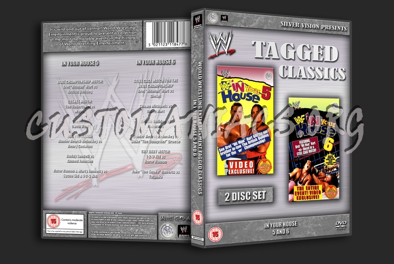 WWE Tagged Classics - In Your House 5 &amp;amp;amp; 6 dvd cover