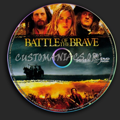 Battle Of The Brave dvd label