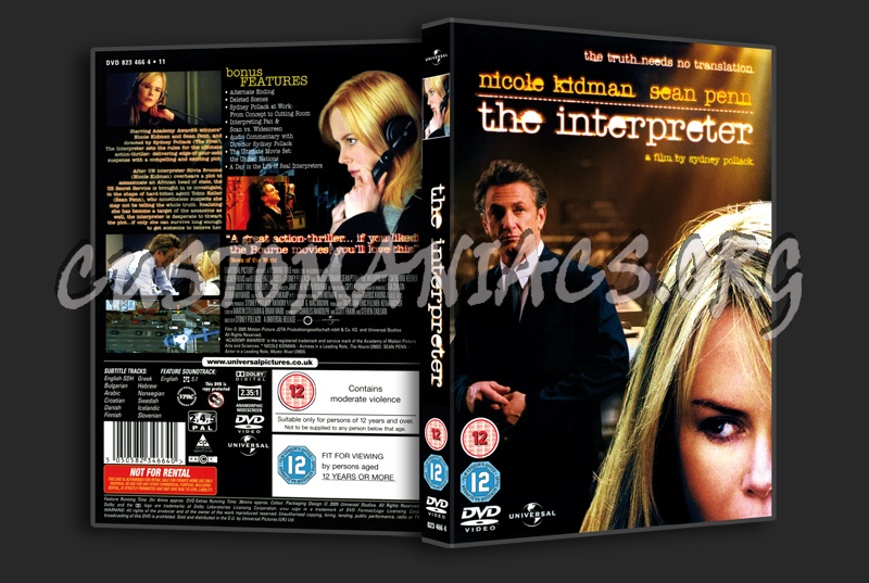 The Interpreter dvd cover