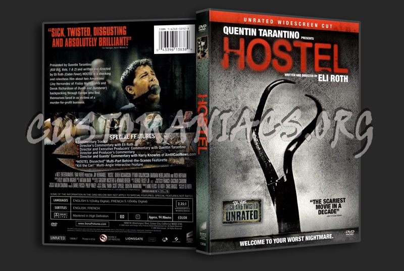 Hostel dvd cover