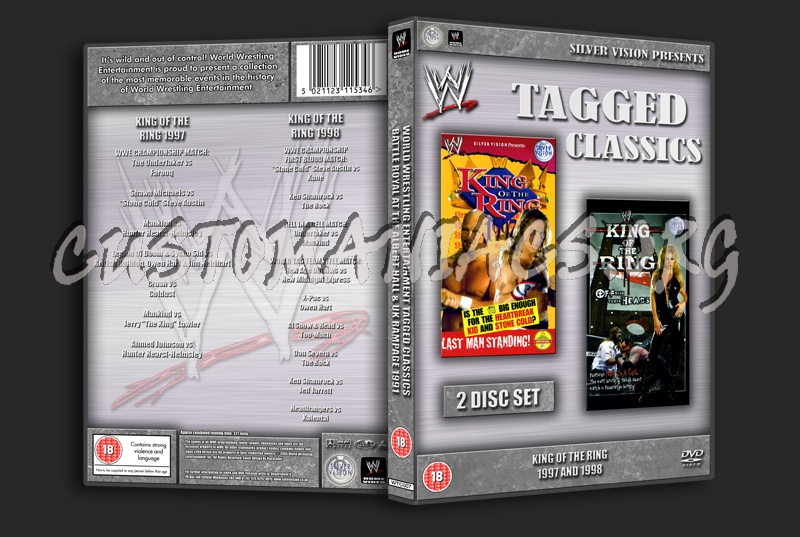 WWE Tagged Classics - King Of The Ring 97 &amp;amp;amp; 98 dvd cover