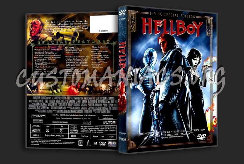 Hellboy dvd cover