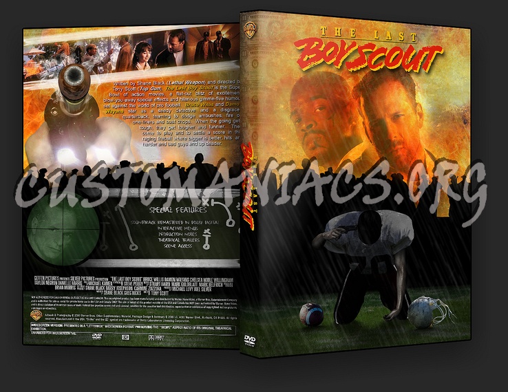 Last Boy Scout dvd cover