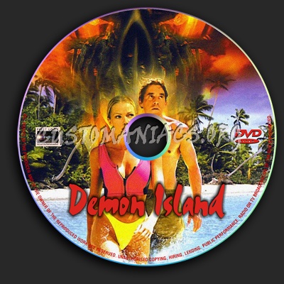 Demon Island dvd label