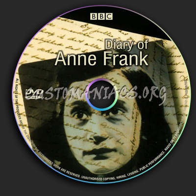 Diary Of Anne Frank dvd label