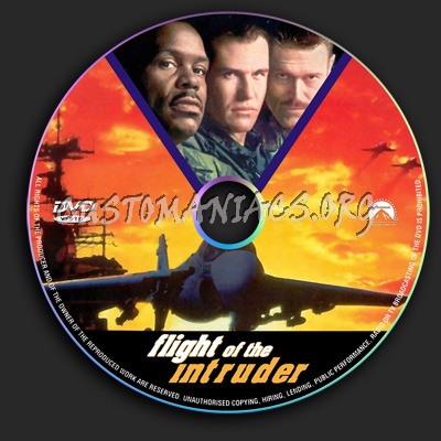 Flight Of The Intruder dvd label