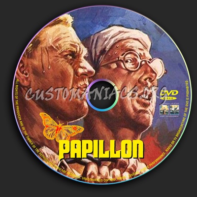 Papillon dvd label