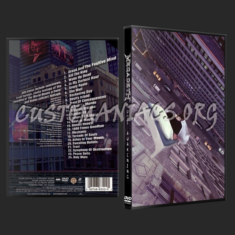 Megadeth Rude Awakening dvd cover