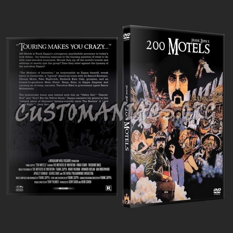Frank Zappa's 200 Motels dvd cover