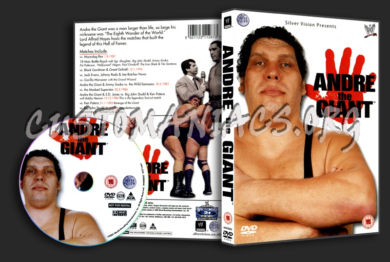 WWE Andre The Giant dvd cover