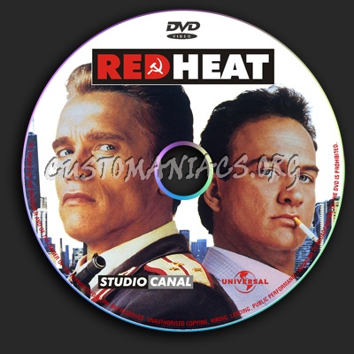 Read Heat dvd label