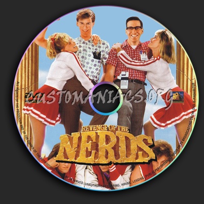 Revenge of the Nerds dvd label