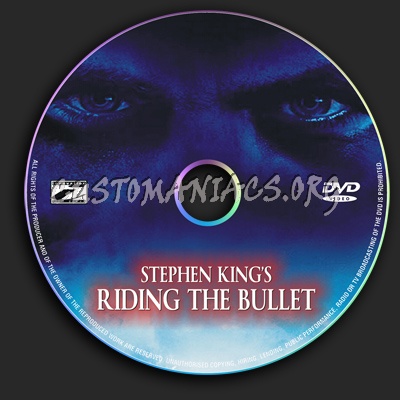 Riding The Bullet dvd label