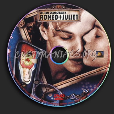 Romeo And Juliet dvd label