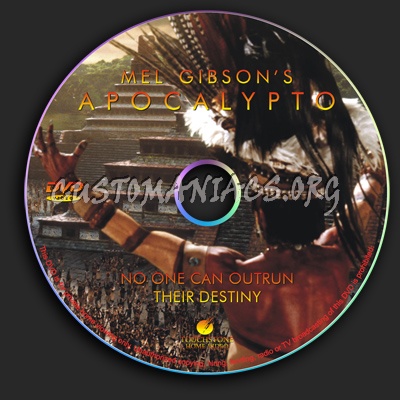 Apocalypto dvd label